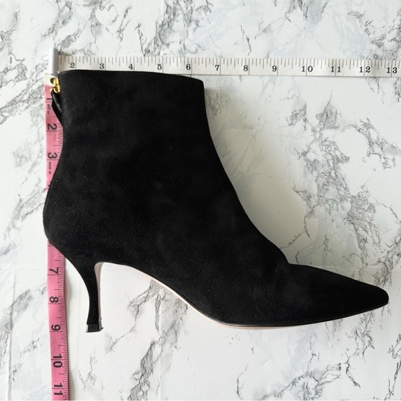 Stuart Weitzman Juniper Black Suede Boot Size 8.5 - Picture 12 of 12